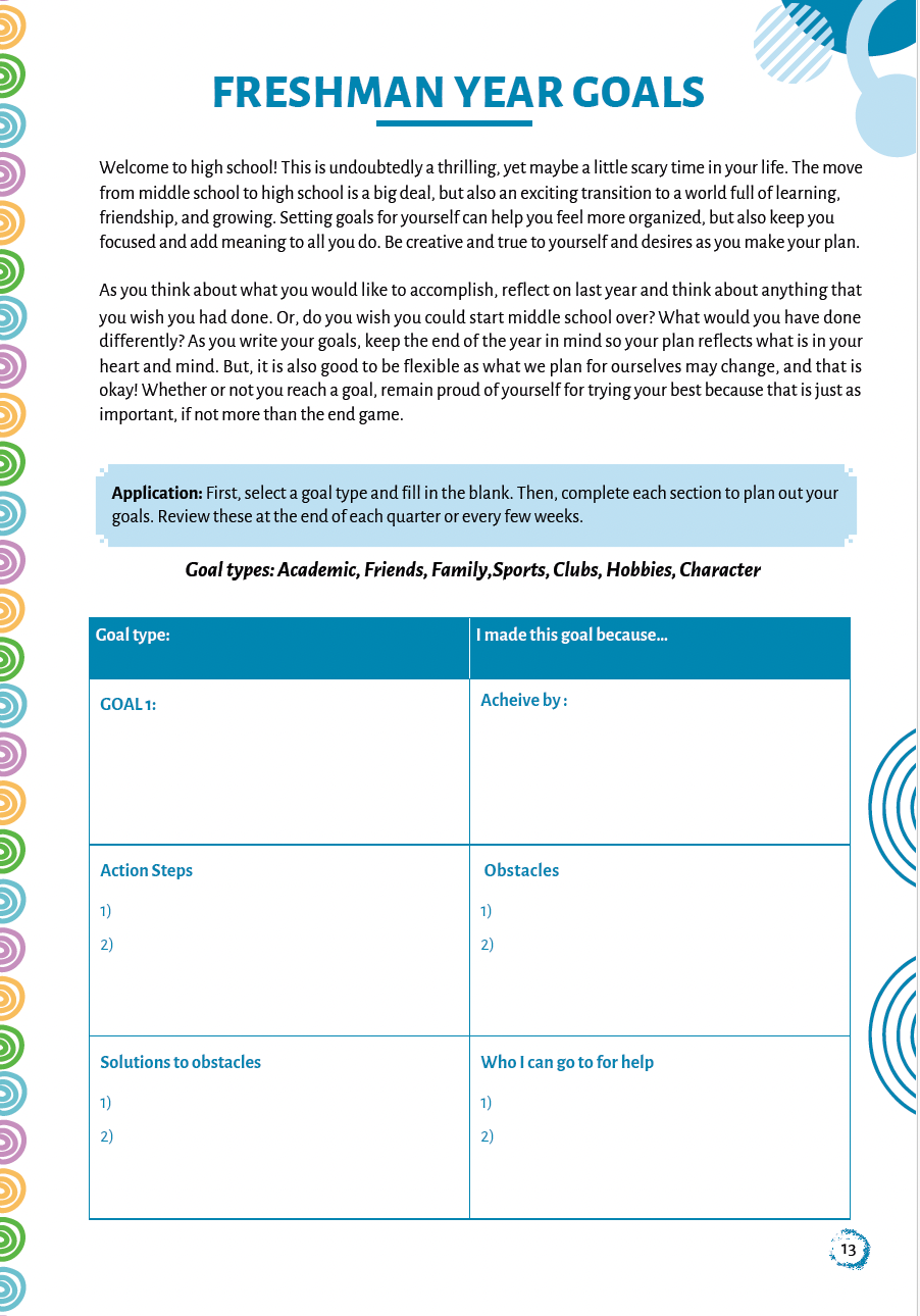 Social Emotional Learning Classroom Workbook - Grade 9, 2nd edition